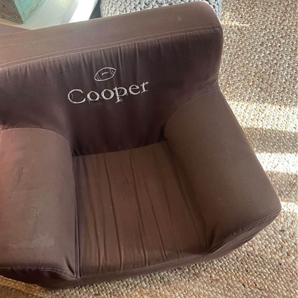Pottery barn oversized large anywhere chair